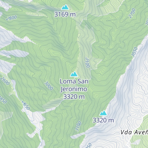 Map of Loma San Jeronimo