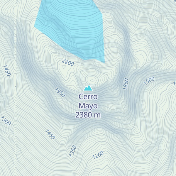 Map of Cerro Mayo
