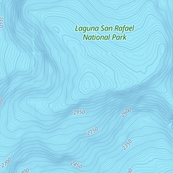 Map of Cerro Fiero