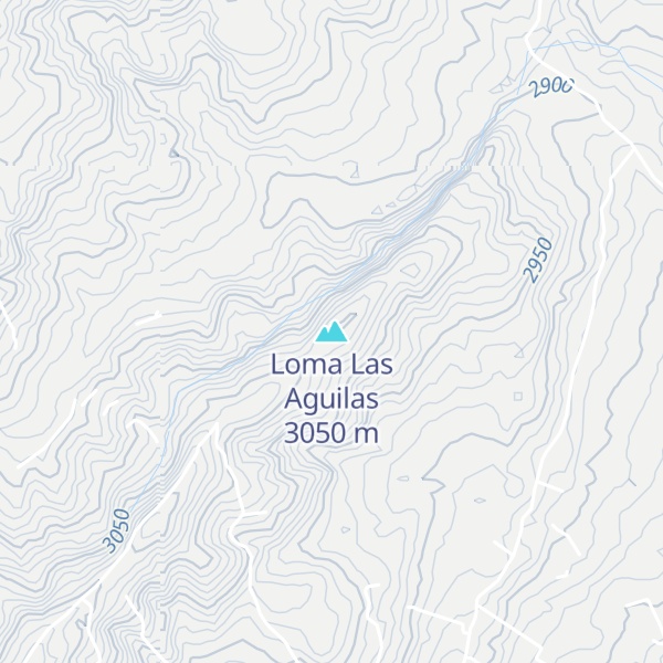Map of Loma Las Aguilas