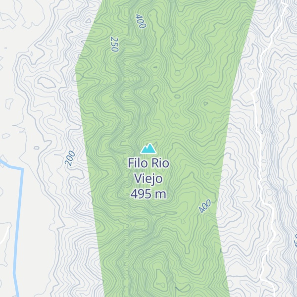 Map of Filo Rio Viejo