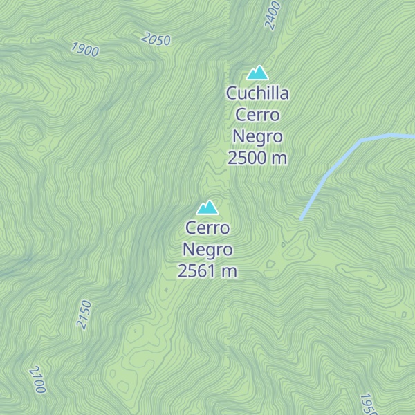 Map of Cerro Negro