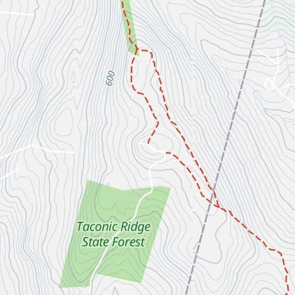 Map of Rounds Mountain