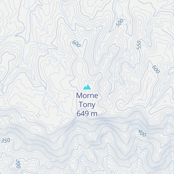 Map of Morne Tony