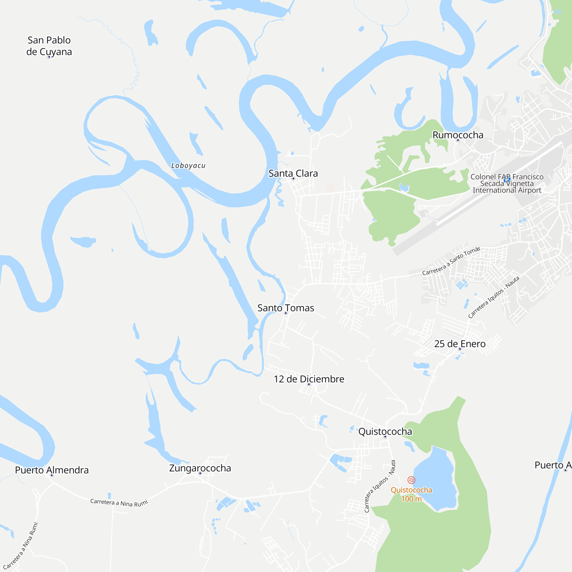 Casa Kukama Lodge map