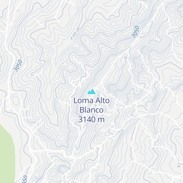 Map of Loma Alto Blanco