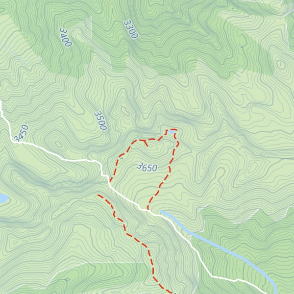 Map of Cerro Pan de Azúcar