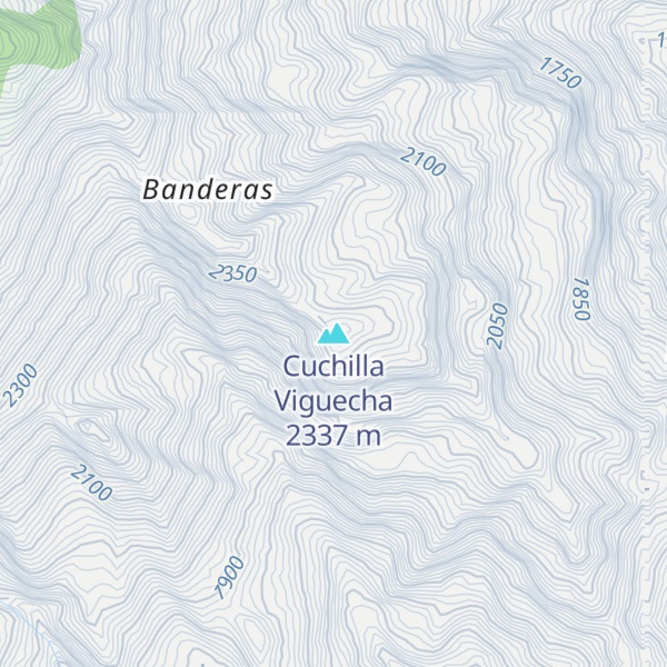 Map of Cuchilla Viguecha