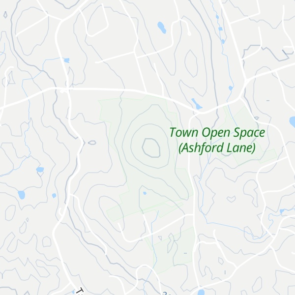 Map of Taunton Hill