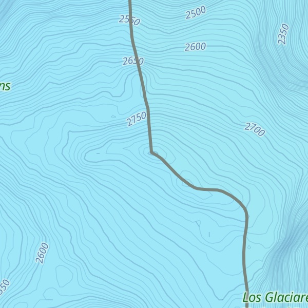 Map of Cerro Pietrobelli