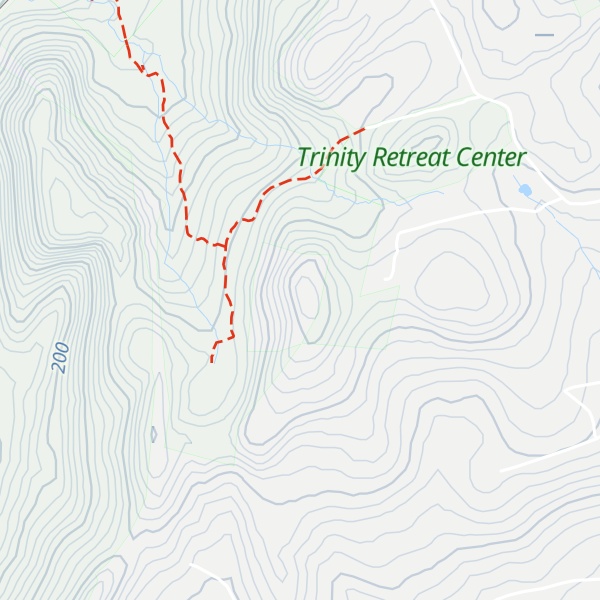 Map of Buck Mountain