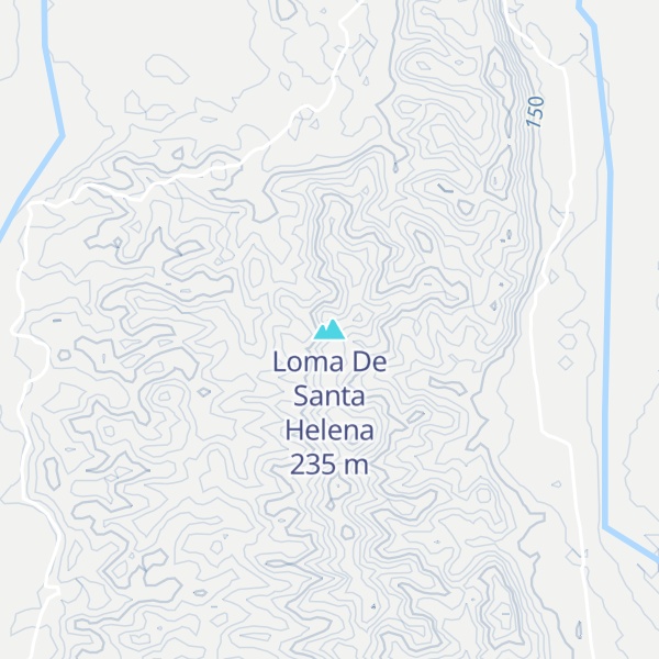 Map of Loma De Santa Helena