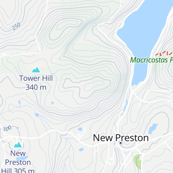 Map of Mount Bushnell