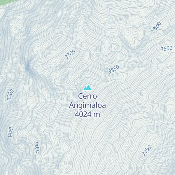 Map of Cerro Angimaloa