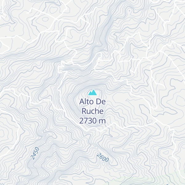 Map of Alto De Ruche