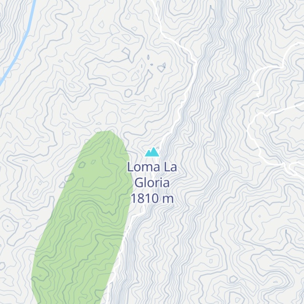 Map of Loma La Gloria