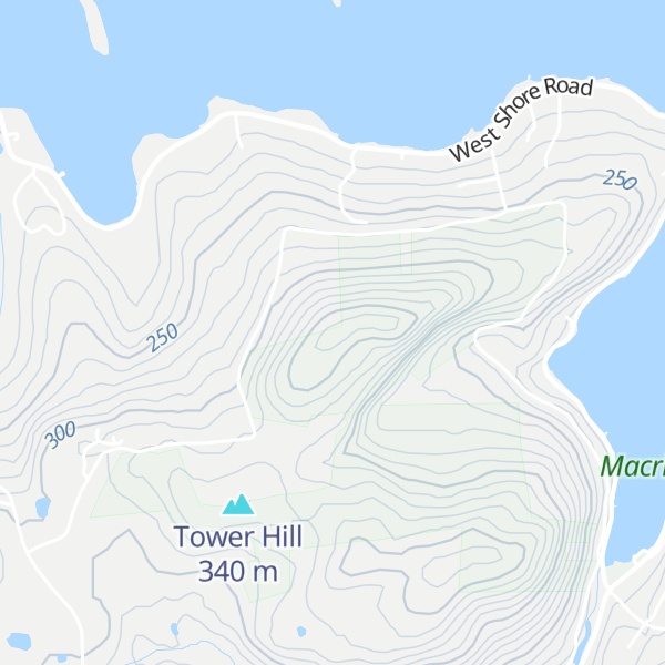Map of Tinker Hill
