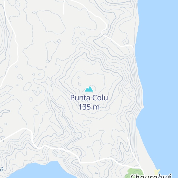 Map of Punta Colu