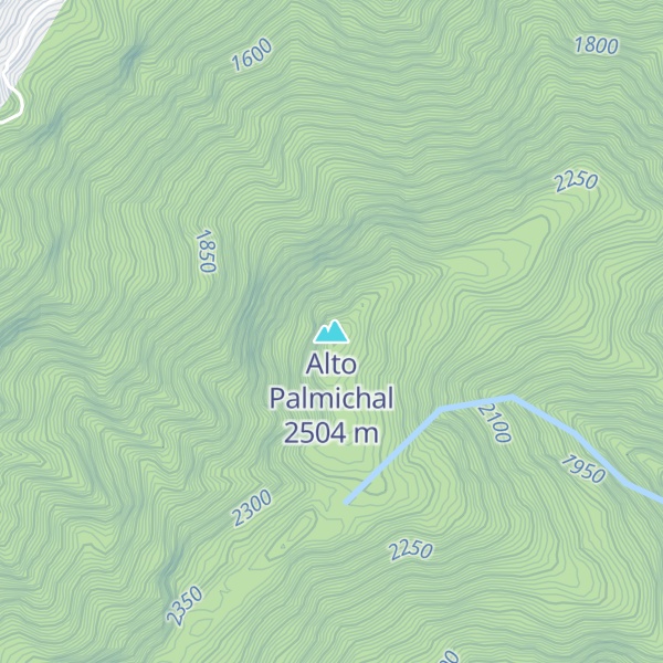 Map of Alto Palmichal