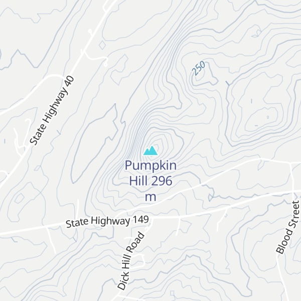 Map of Pumpkin Hill