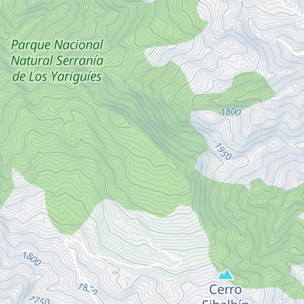 Map of Cuchilla Carbonera