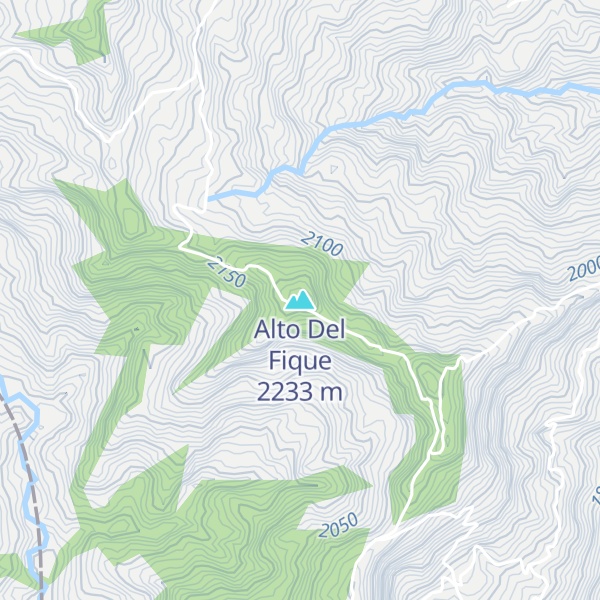 Map of Alto Del Fique