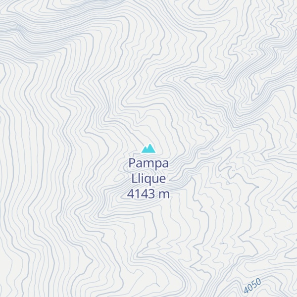 Map of Pampa Llique