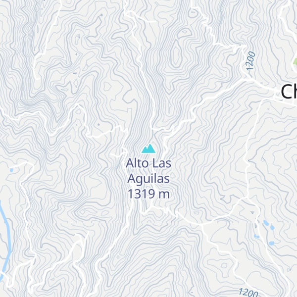 Map of Alto Las Aguilas