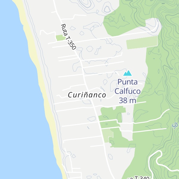 Map of Cabañas Toty