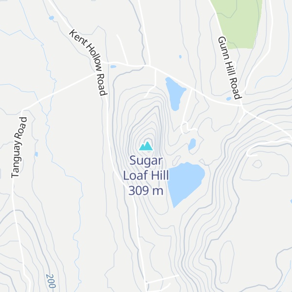 Map of Sugar Loaf Hill
