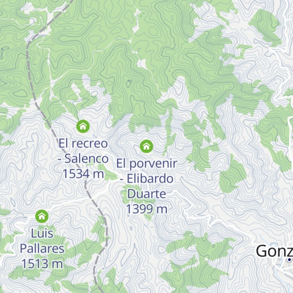Map of El porvenir - Elibardo Duarte