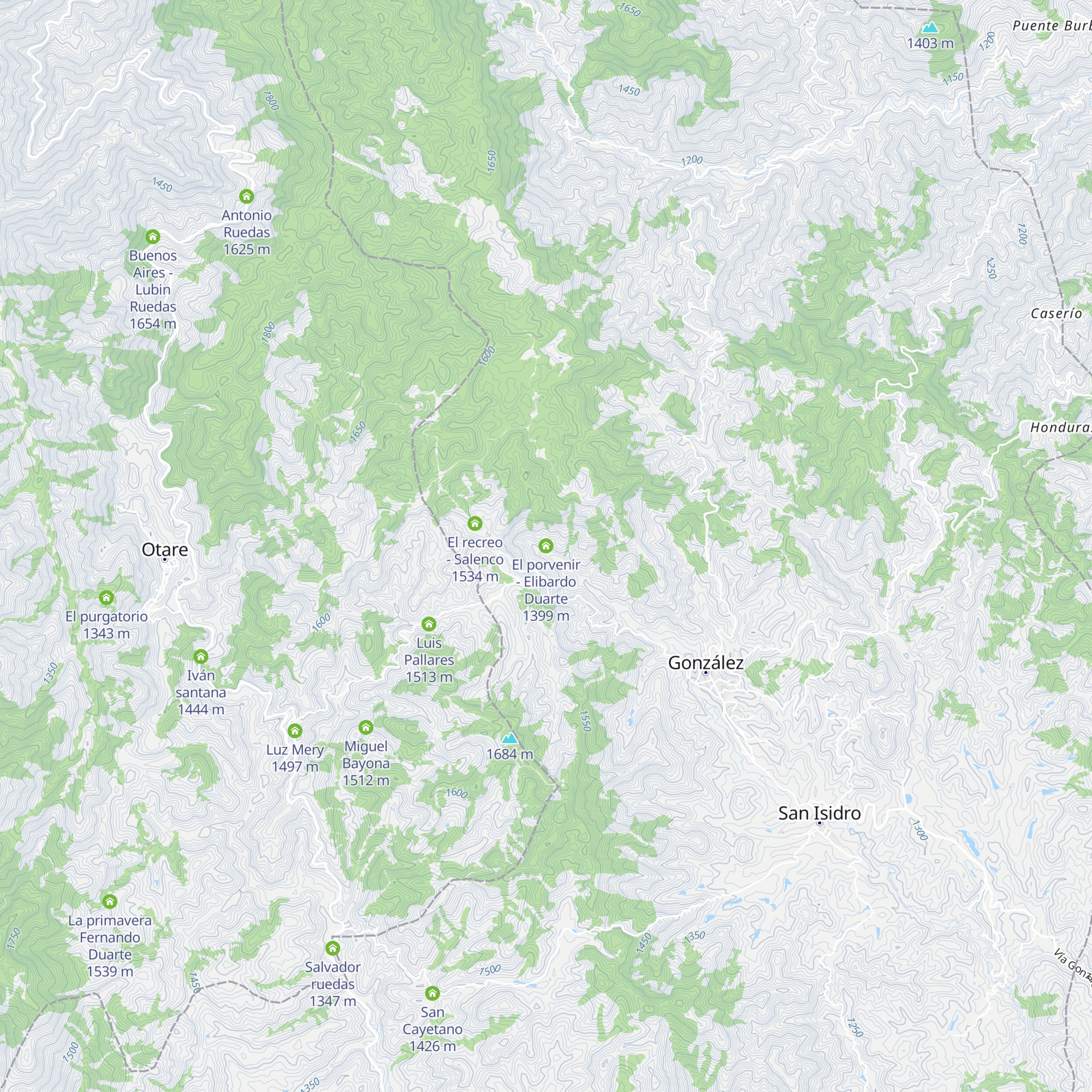 El porvenir - Elibardo Duarte map