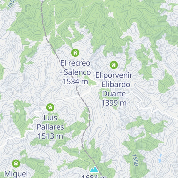 Map of Los naranjos - Flia Duarte Duarte