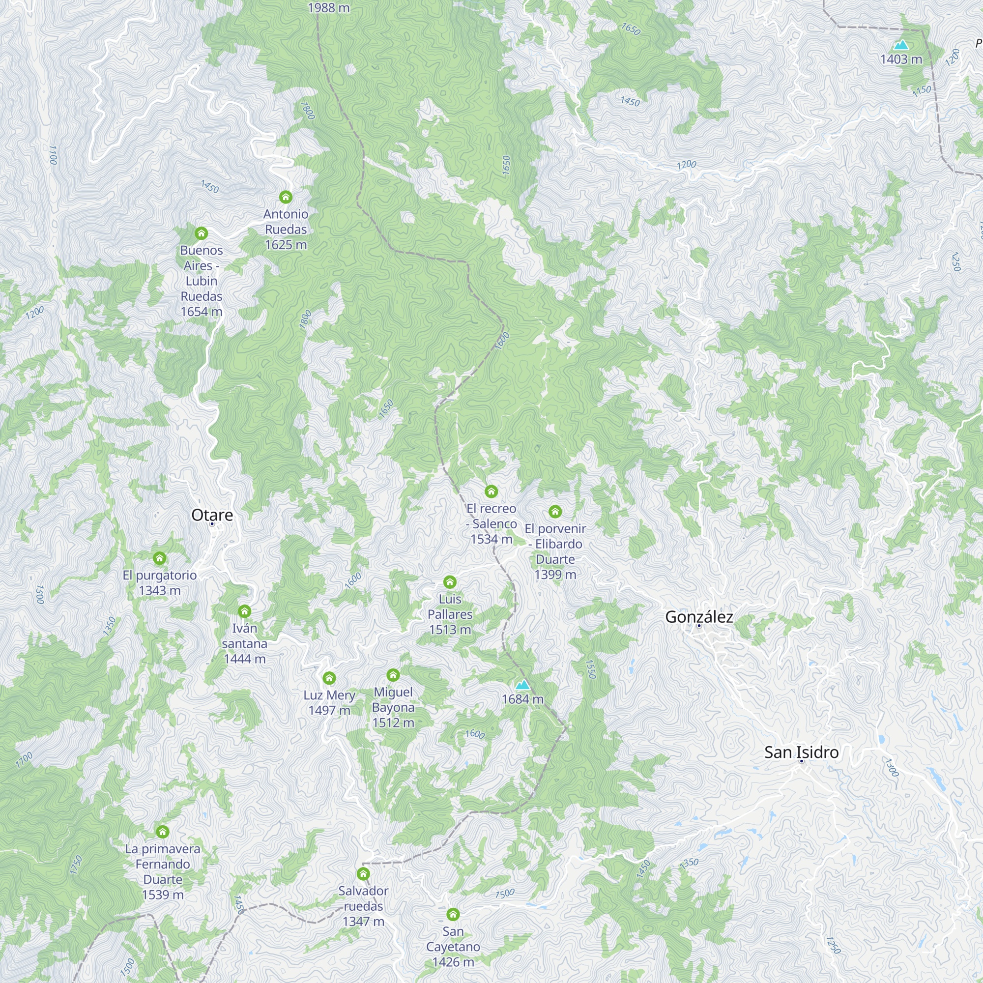 El recreo - Salenco map