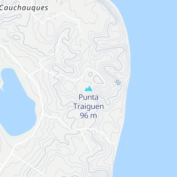 Map of Punta Traiguen