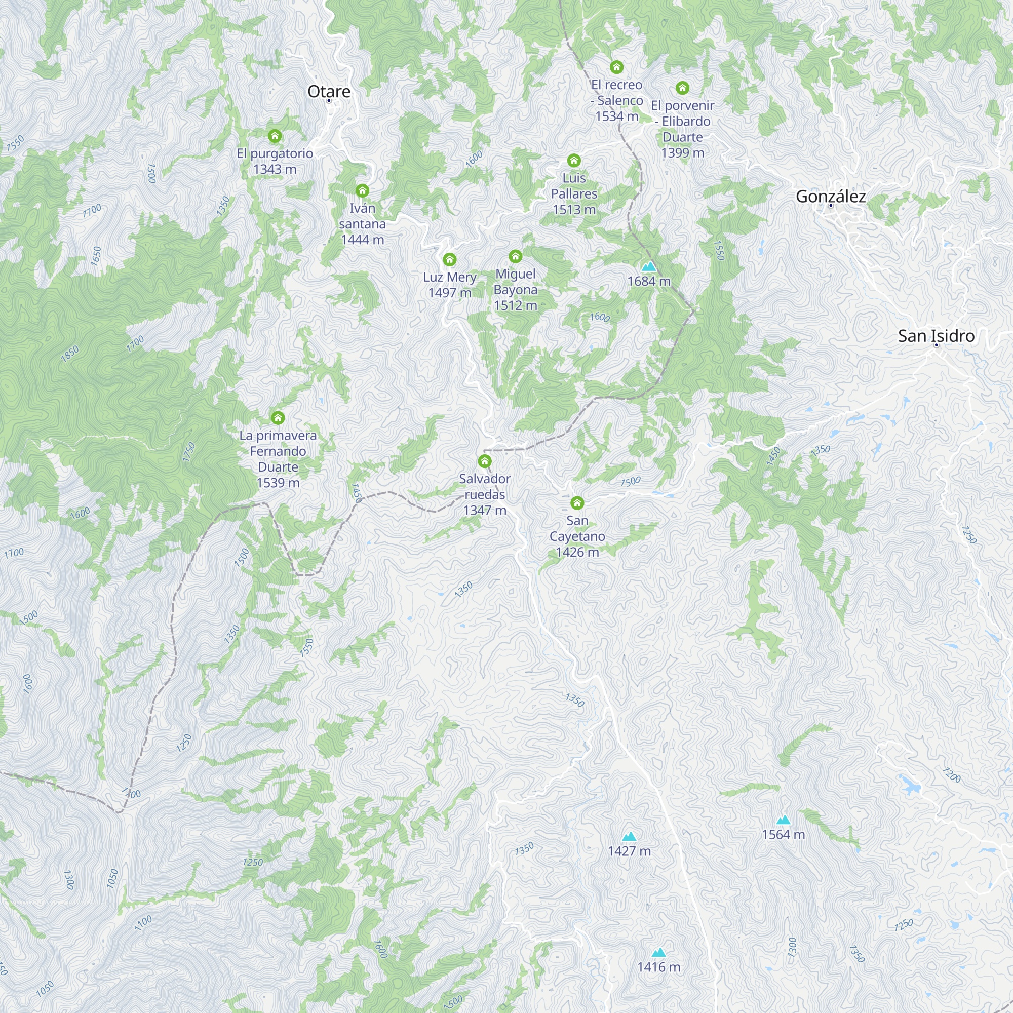 Roquelina Arias map