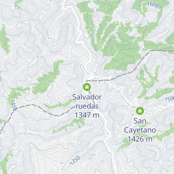 Map of Salvador ruedas