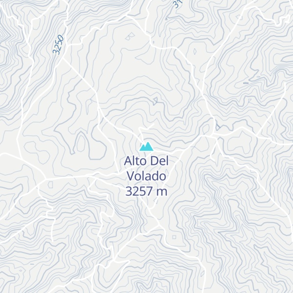 Map of Alto Del Volado
