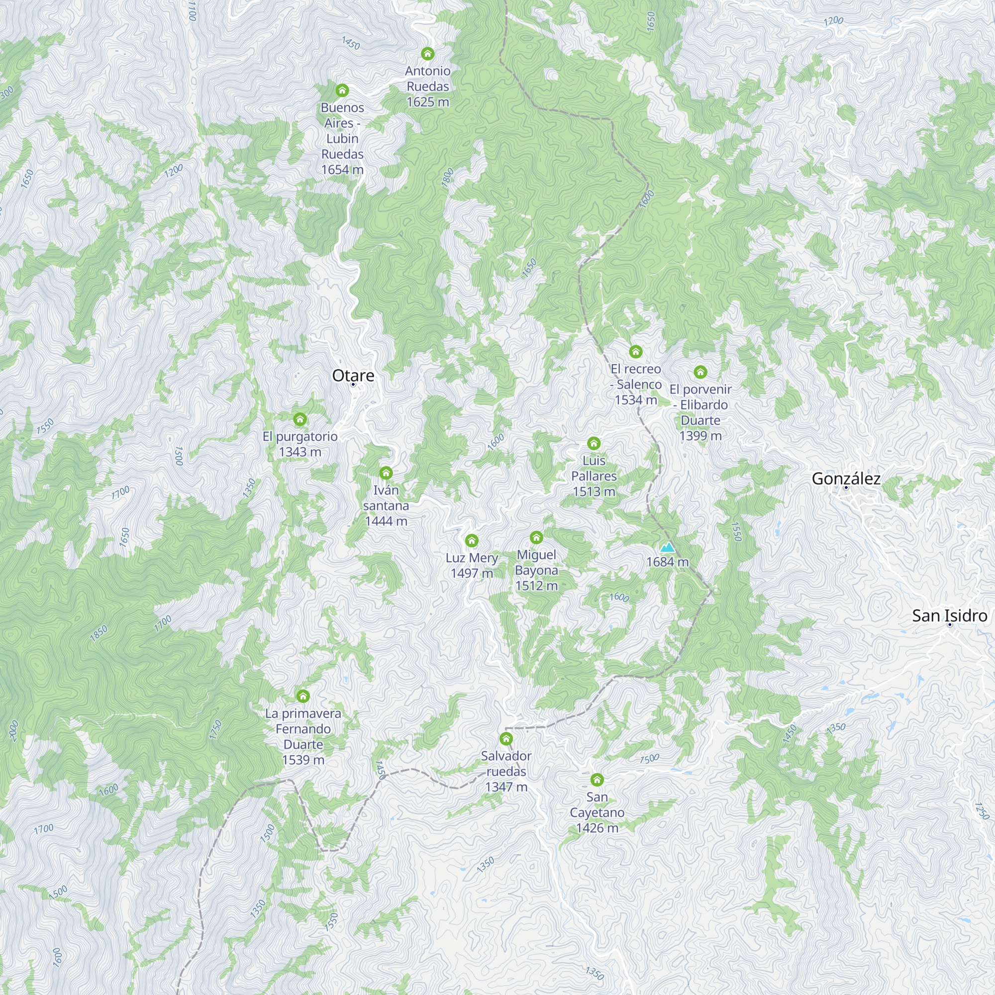 Leoncio López map