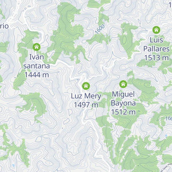 Map of Luz Mery