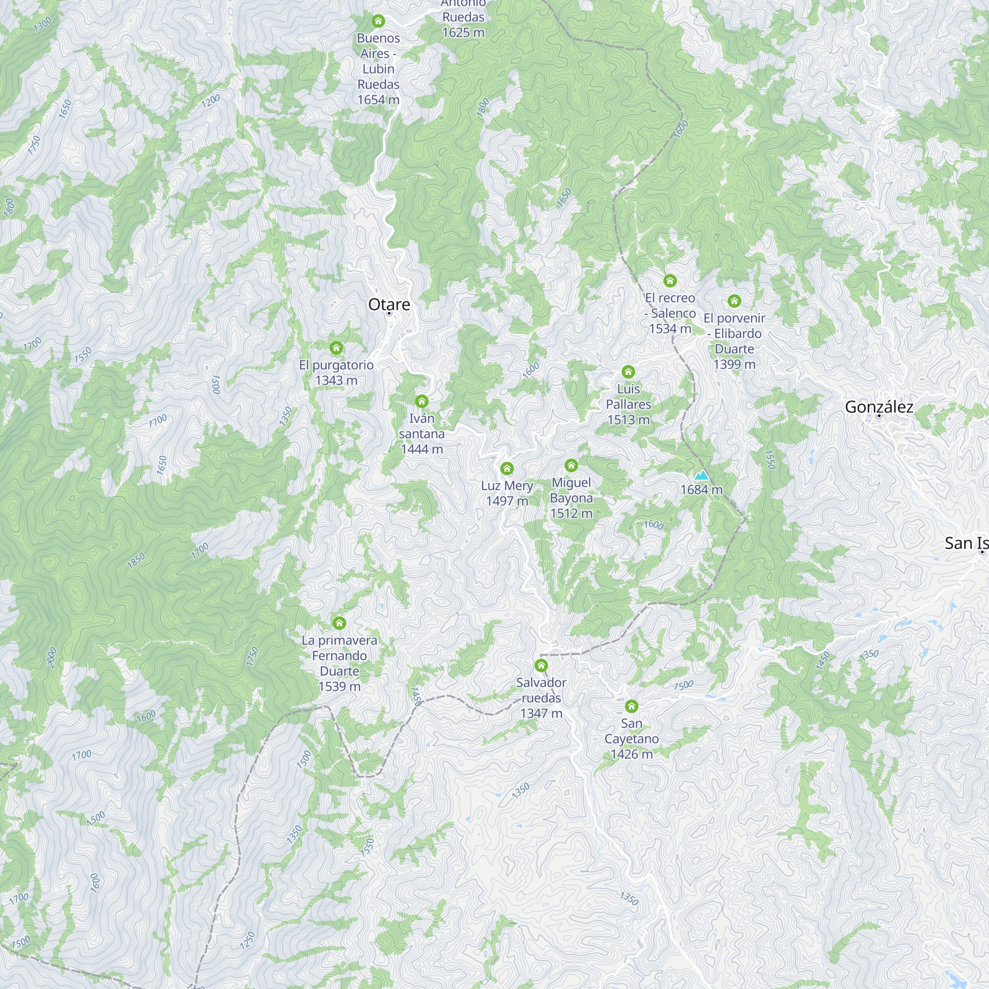 Alejo rangel map