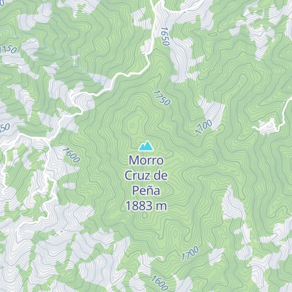 Map of Morro Cruz de Peña