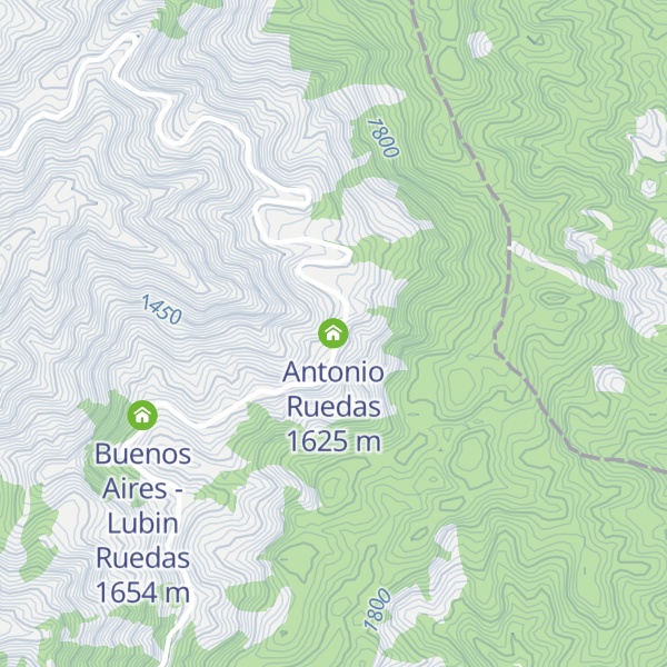 Map of Antonio Ruedas