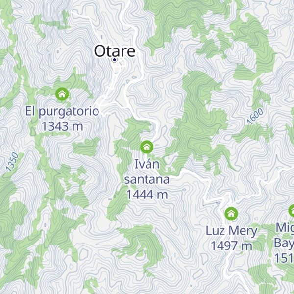 Map of Iván santana