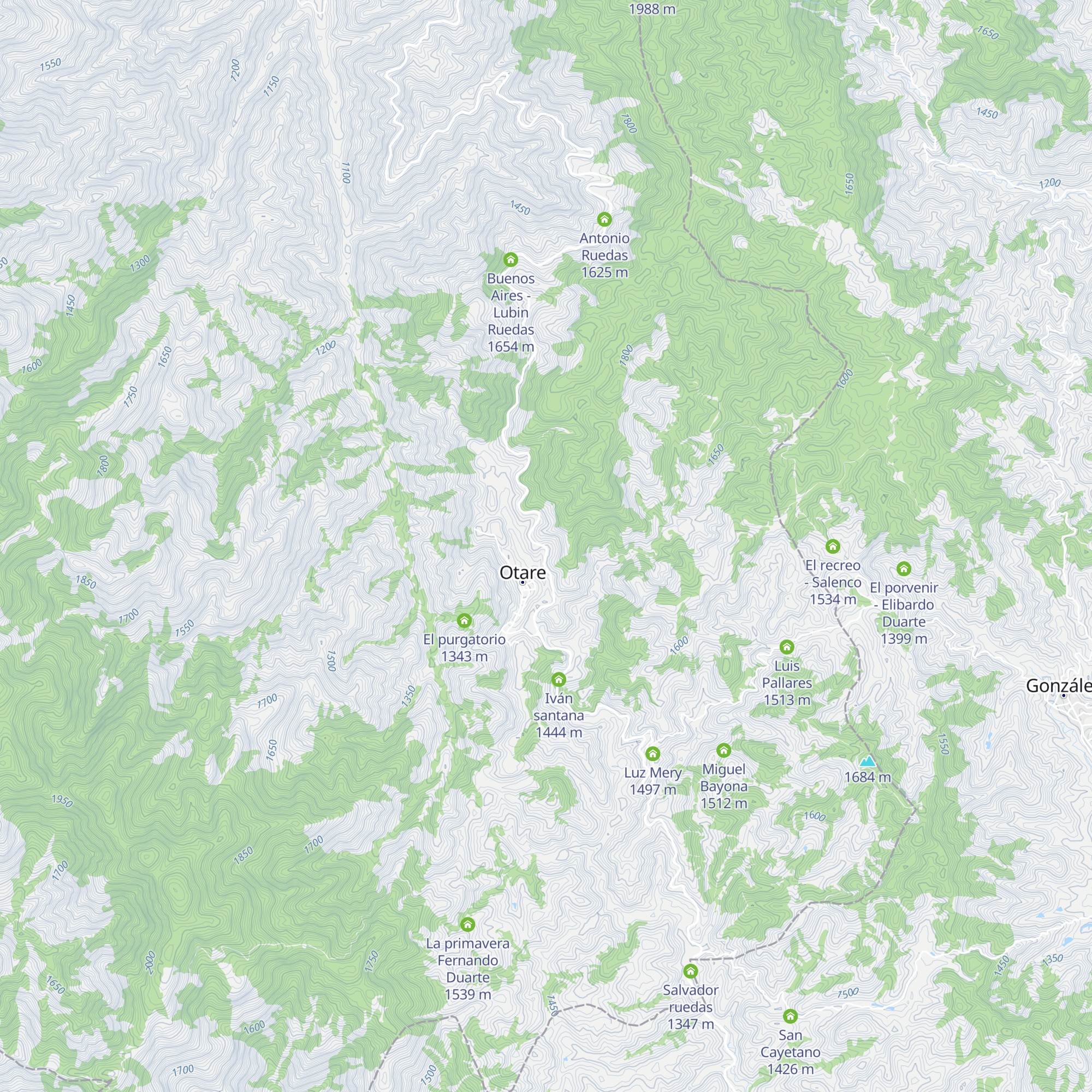 Guillermo Chogo map