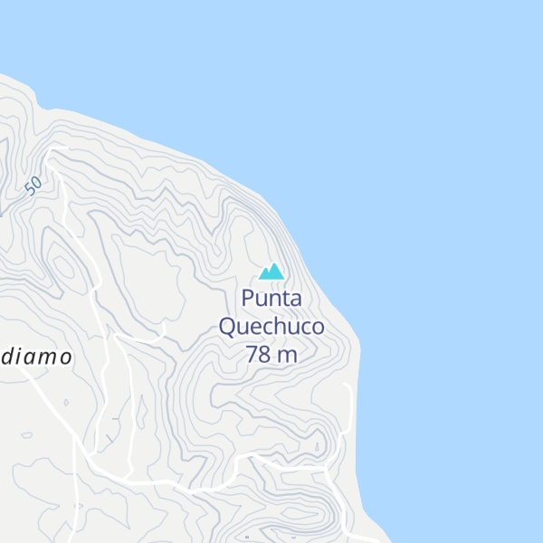 Map of Punta Quechuco