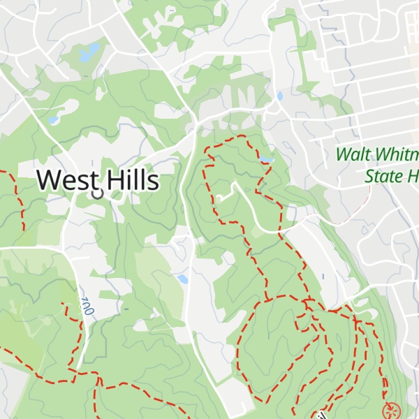Map of Jayne's Hill