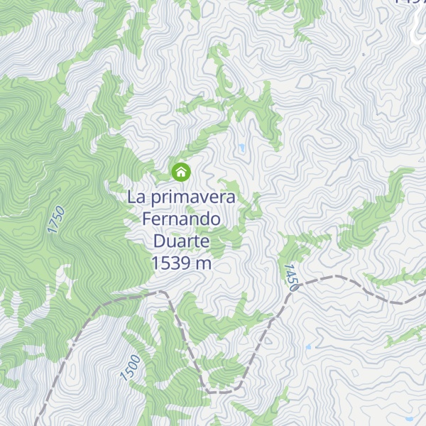 Map of Las puertas - Edilson Ríos