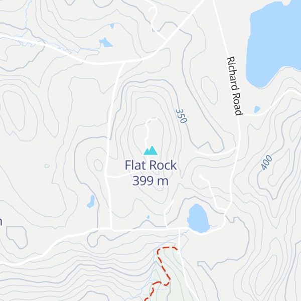 Map of Flat Rock