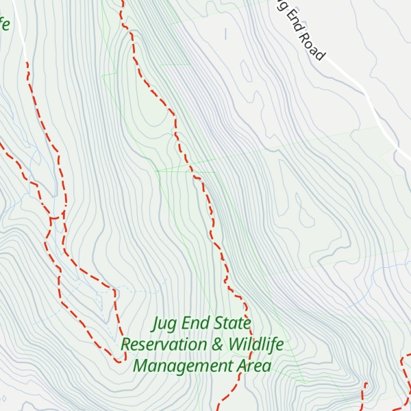 Map of Mount Bushnell